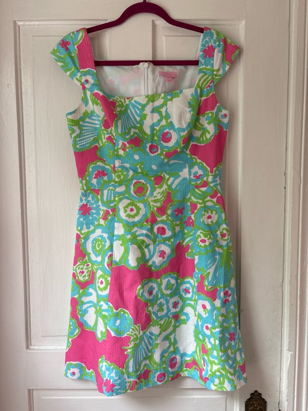 Lilly Pulitzer Pink Label Floral Print Dress